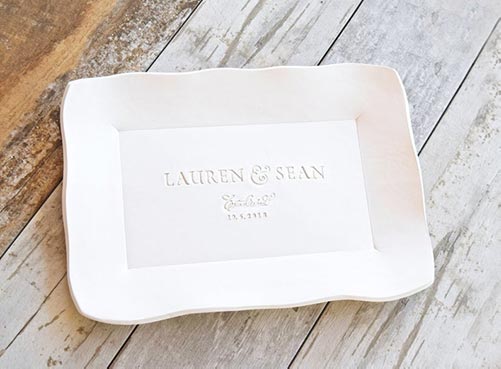 Engraved Serving Platter