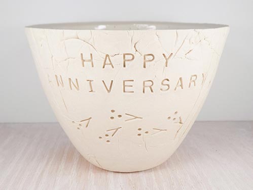 Happy Anniversary Bowl