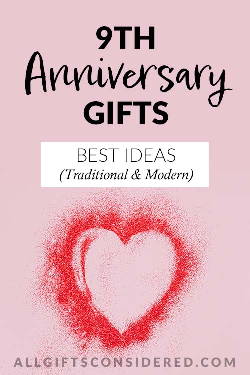 Best 9th Anniversary Gift Ideas