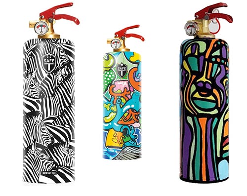 gifts for artists- Artistic Fire Extinguishers