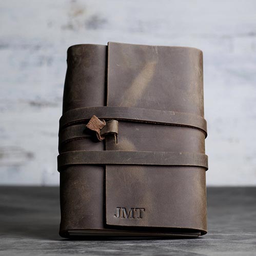 gifts for artists - Leather Journal