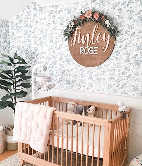 Personalized Nursery Name Sign