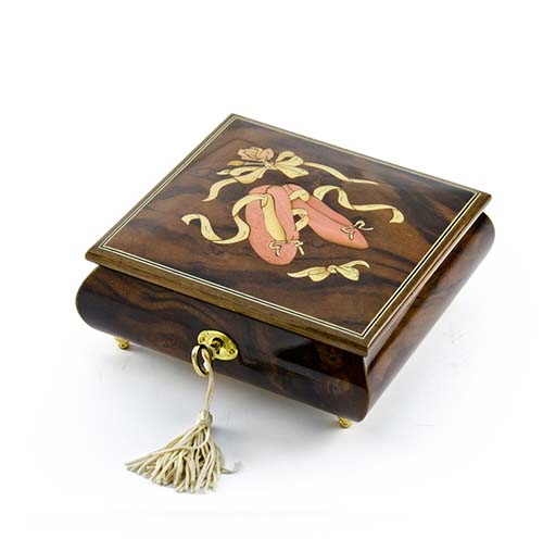 Ballet Inlay Music Box