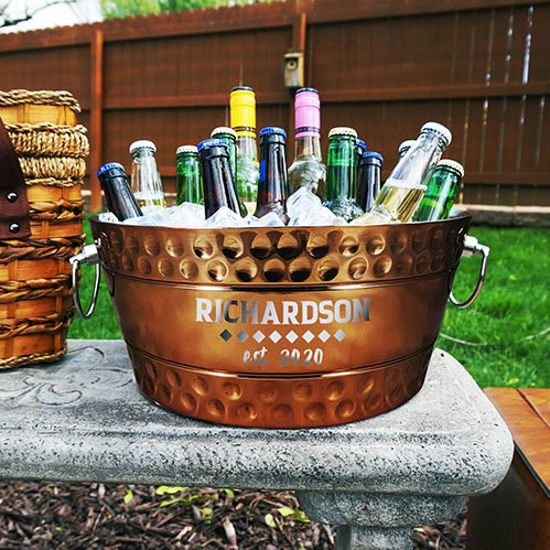 Personalized Drink Tub