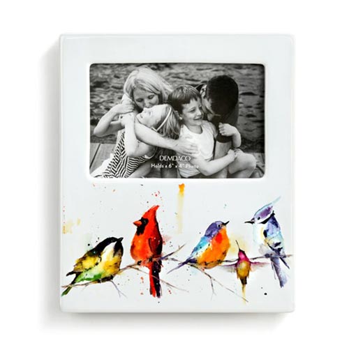 Watercolor Bird Picture Frame