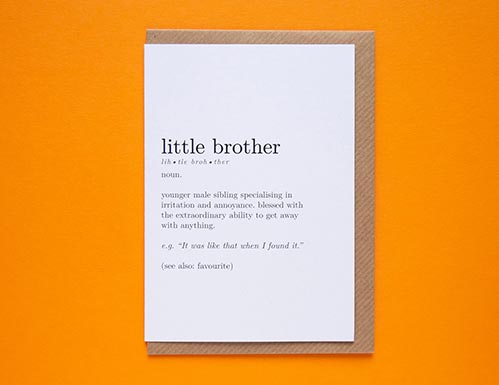 Best Birthday Cards for Brothers