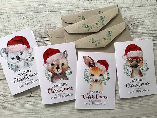 Custom Christmas Cards for Kids