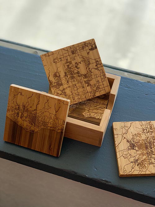 Wooden Personalized Coasters