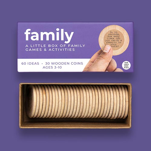 A Little Box of Family Games - creative gift ideas