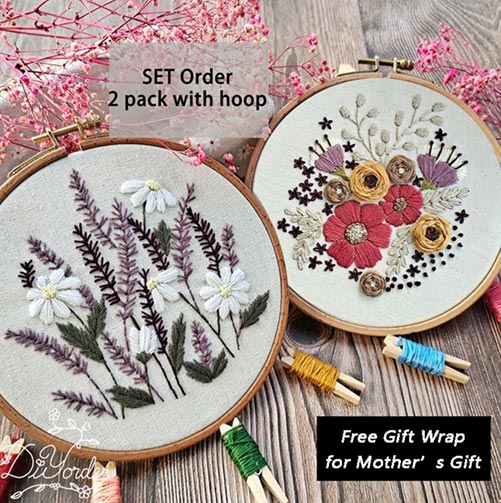 Flower Needle Point Kit