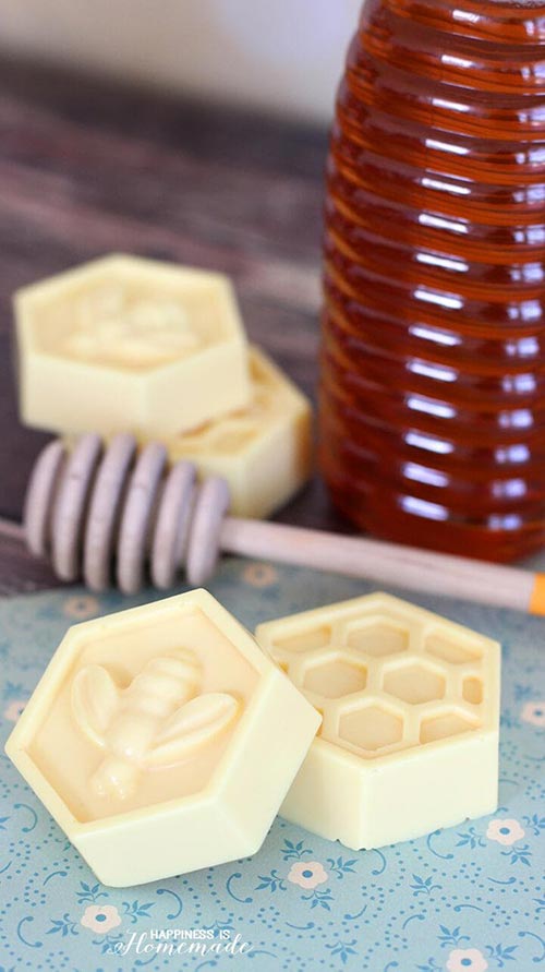 DIY Honey Soap - Happiness is Homemade