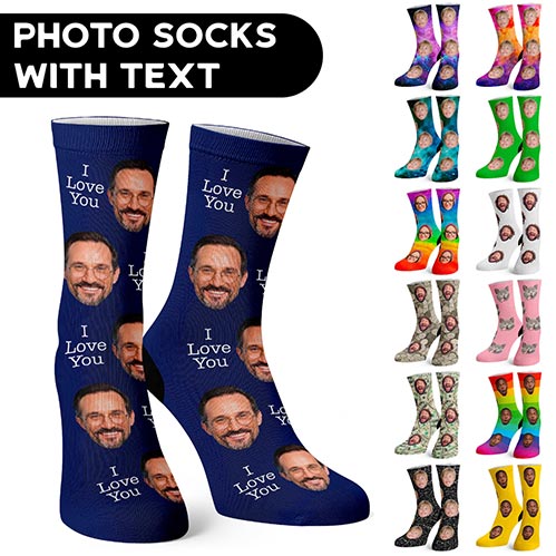 Customizable Face Socks