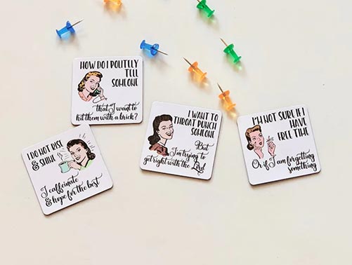 Witty Housewife Magnets