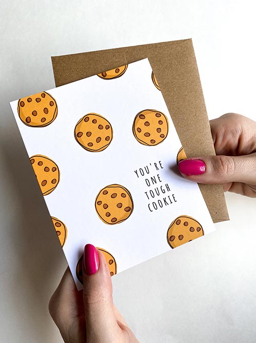 You're One Tough Cookie: Get Well Soon Cards for Kids