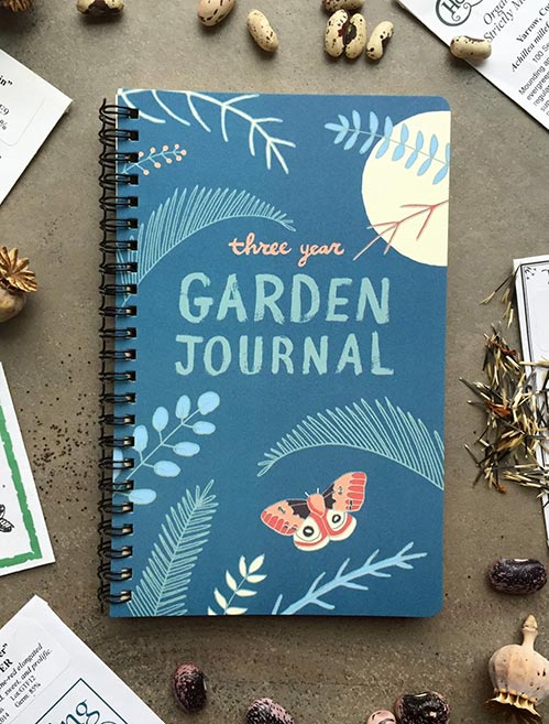 Three Year Gardening Journal