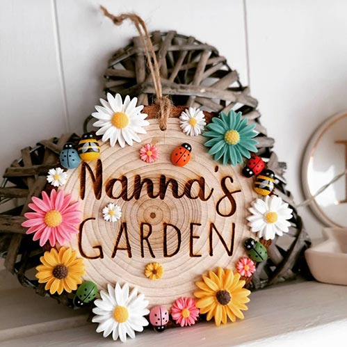 Nanna's Garden Sign