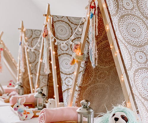 Boho Kids Play Tent