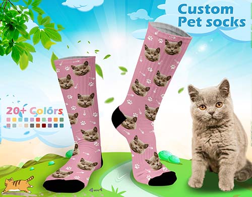 Customizable Cat Socks