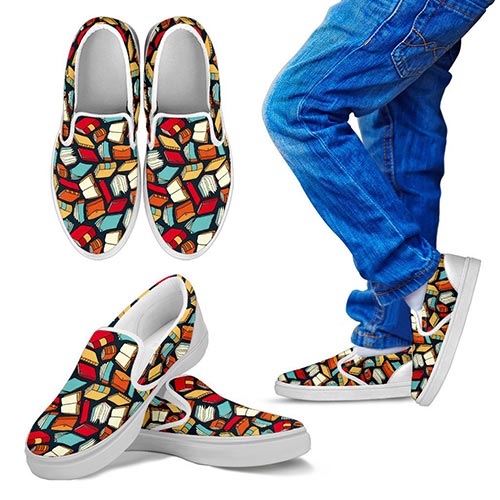 Book Themed Shoes