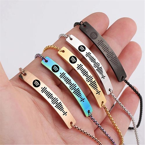 Spotify Music Bracelet - audiophile gifts