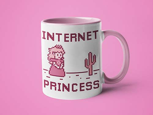 Internet Princess Mug: Gifts for Gamers - gifts for gamers