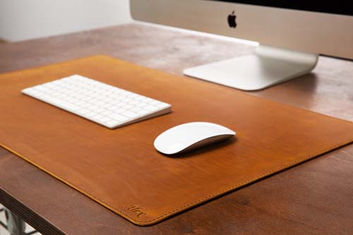 Personalized Leather Desk Pad
