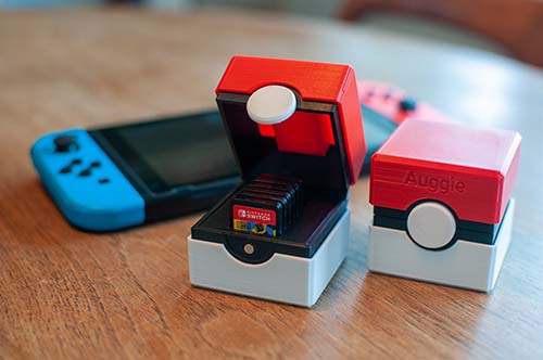 Poke Ball Switch Game Holder: Gifts for Gamers - gifts for gamers
