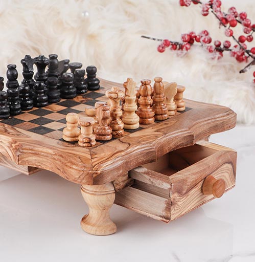 Handmade Wooden Chess Set