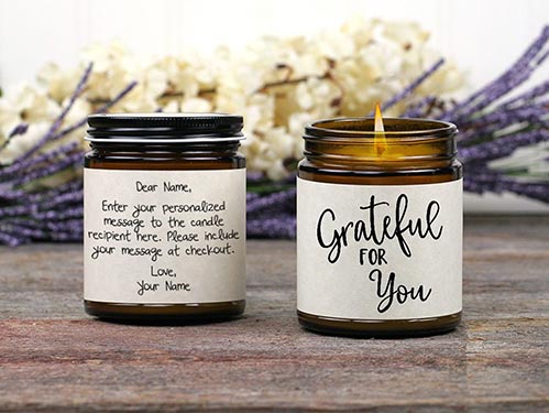 Grateful For You Candle