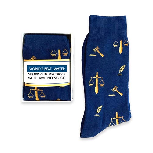 World's Best Lawyer Socks