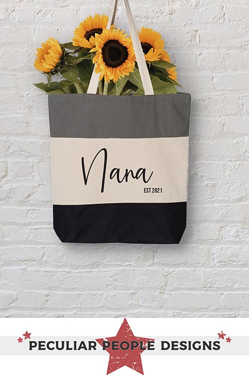 Nana's Tote Bag