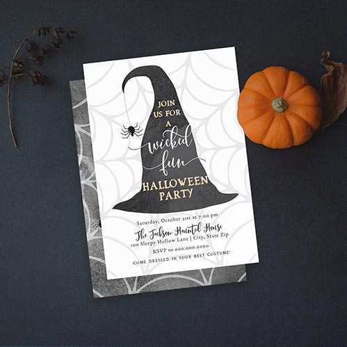 Halloween party ideas - Halloween Invites: Wicked Fun