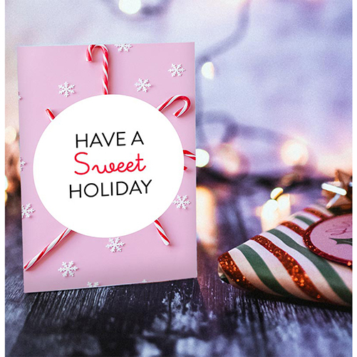 Have a Sweet Holiday - Christmas Greeting Cards