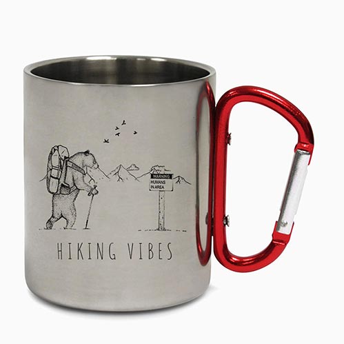 Carabiner Mug for Hikers