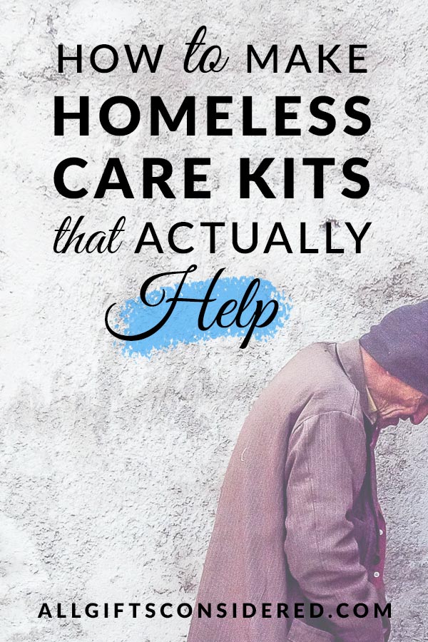 Homeless Care Kits that Actually Help