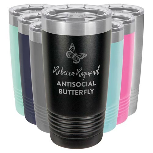 Antisocial Butterfly Tumbler