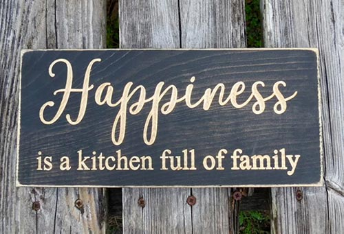 Happiness Is a Kitchen Full of Family