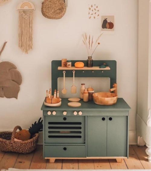 Montessori Wooden Play Kitchen