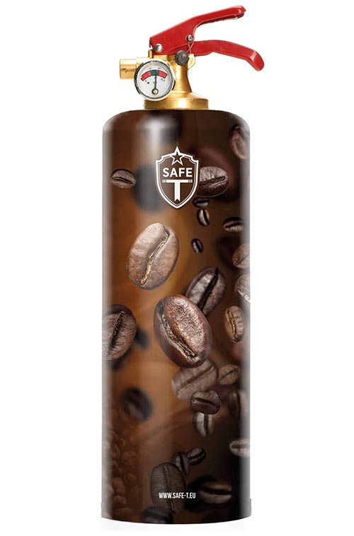 Designer Fire Extinguishers- Coffee