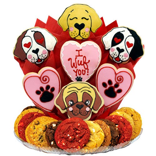 I Wuf You Cookie Tray