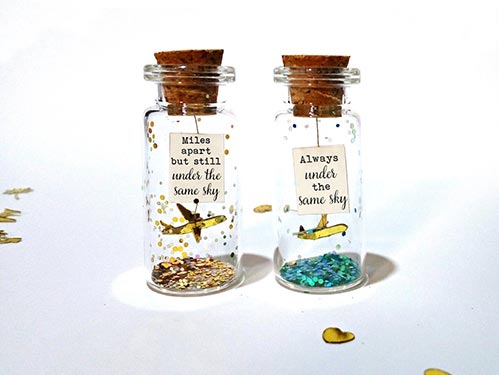 Long Distance Gifts: Miles Apart Jars