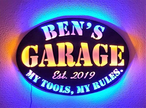 My Tools, My Rules Man Cave Sign