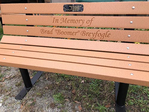 in memory of mom gifts -In Memory of Bench