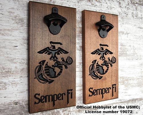 military boyfriend gifts - Wooden Bottle Opener