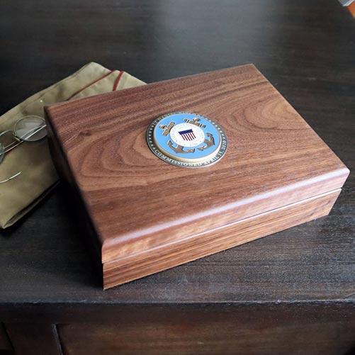 Coast Guard Keepsake Box