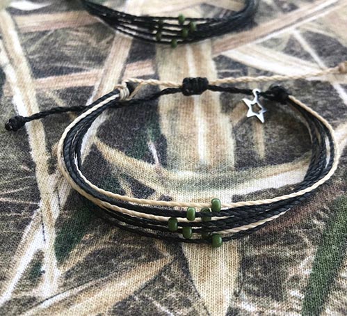 military boyfriend gifts - Remember Me: Army Bracelets