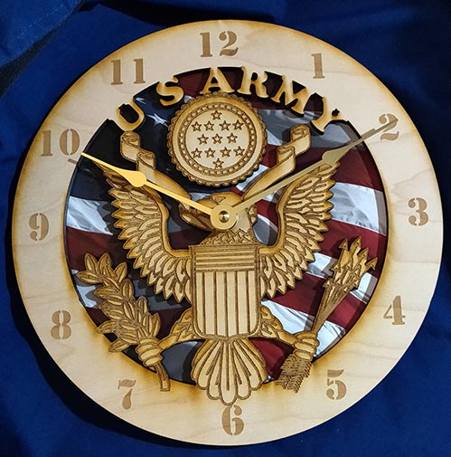 US Army Wall Clock