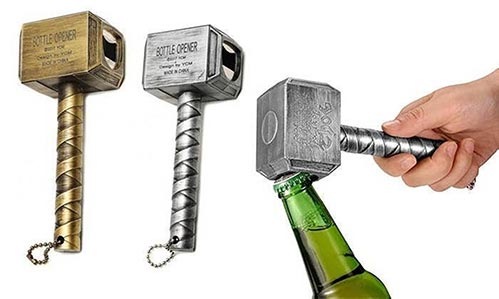 Gifts for Marvel Fans: Thor Bottle Opener