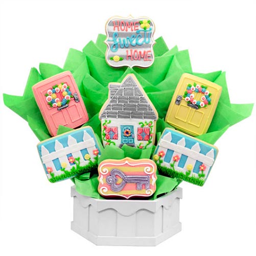 Home Sweet Home Cookie Basket