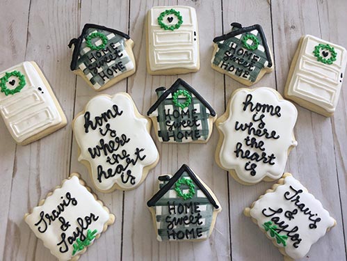Home Sweet Home Cookie Basket